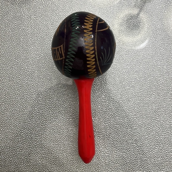 African Themed Rattle/Maraca - Picture 2 of 4